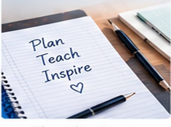 Plan, Teach, Inspire yazan bir defter