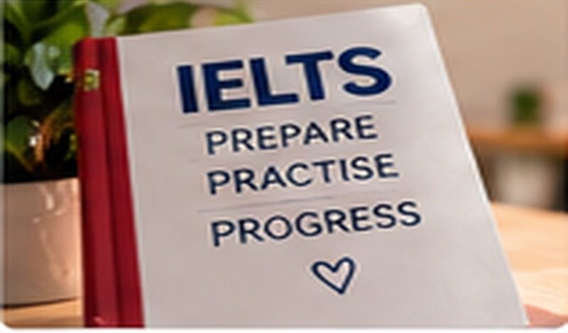 IELTS: Prepare, Practise, Progress başlıklı bir klasör